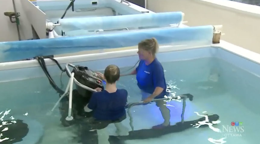 Hydrotherapy: Underwater Treadmill Class